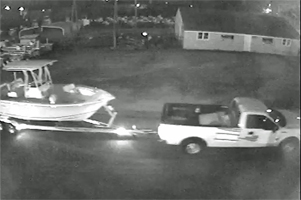 Thieves like boats that can be easily moved without drawing any attention (credit: Norfolk Police Dept.)